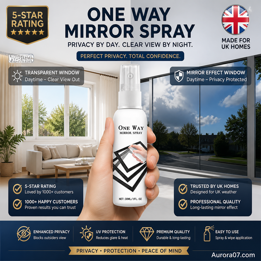 ✨Spray do luster jednostronnych – 💯do wszelkiego rodzaju szkła