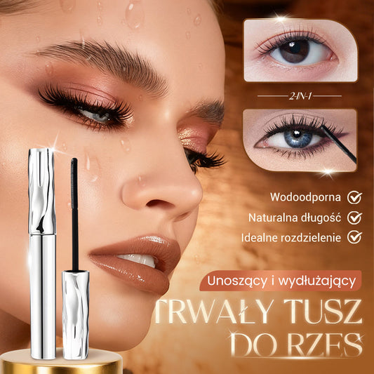 【🔥1+1 gratis】💄Wodoodporny, odporny na rozmazywanie tusz do rzęs wydłużający