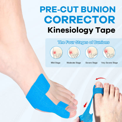 👣Gotowa do użycia taśma kinezjologiczna do korekcji haluksów