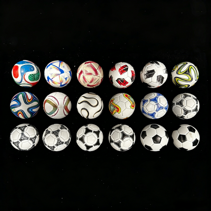 🏆⚽ Kolekcja ręcznie wykonanych mini piłek nożnych (1970–2026) – 🎉Wyprzedaż z okazji Mistrzostw Świata 2026