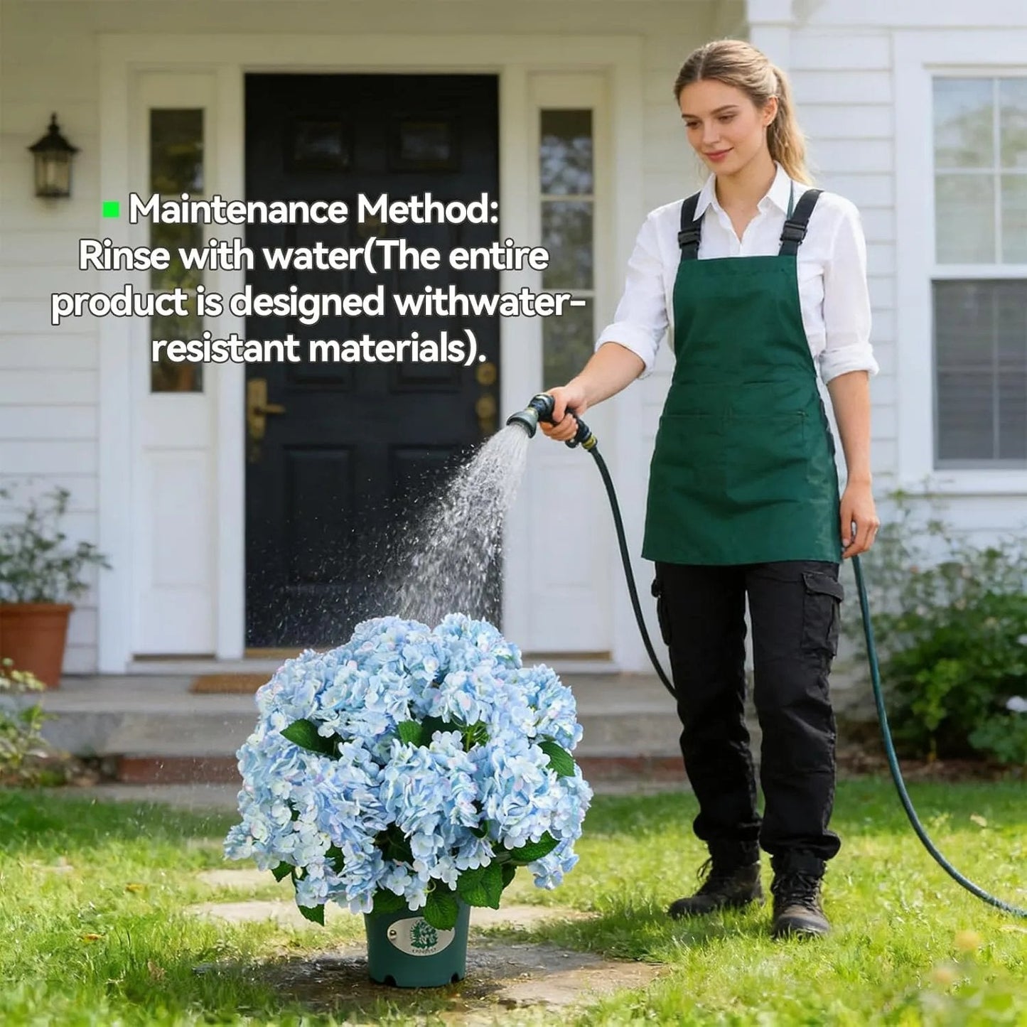 🌼Artificial hydrangeas for outdoors – 💐UV-resistant, waterproof, and wind-resistant
