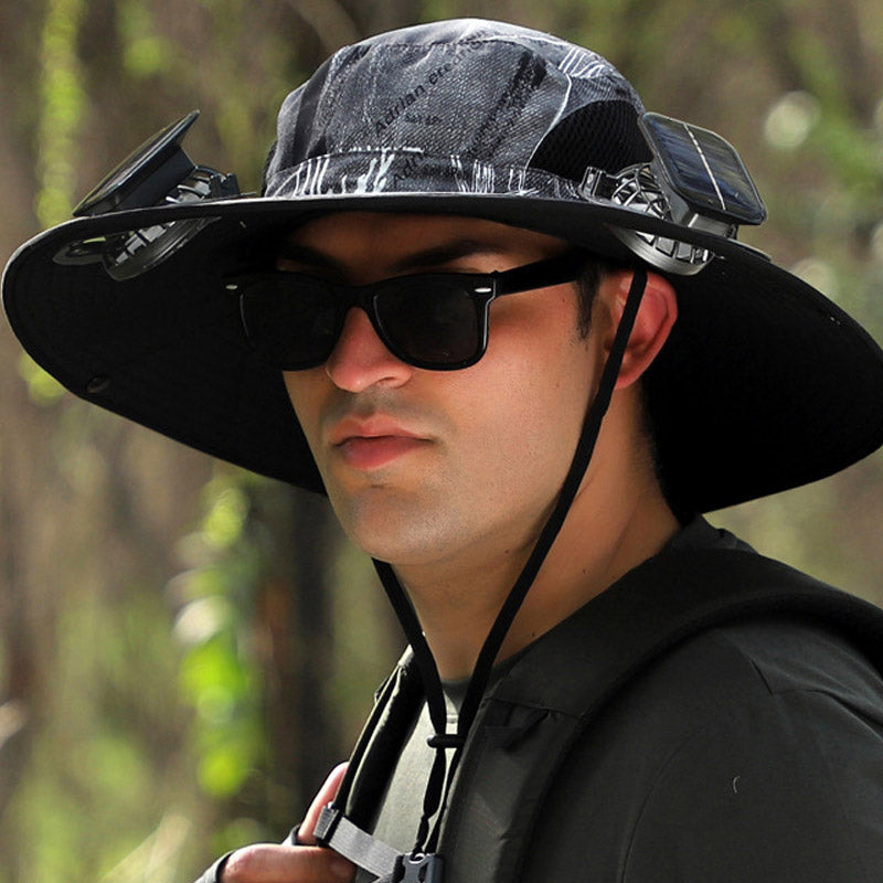 Solar Fan Hat