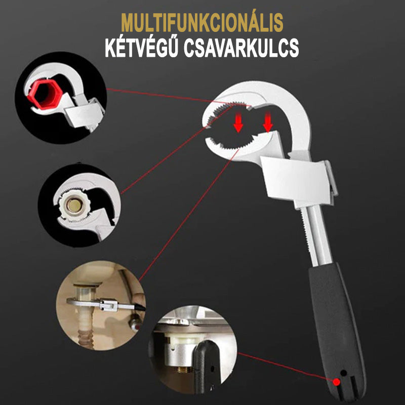 🔩 Uniwersalny, regulowany klucz dwustronny