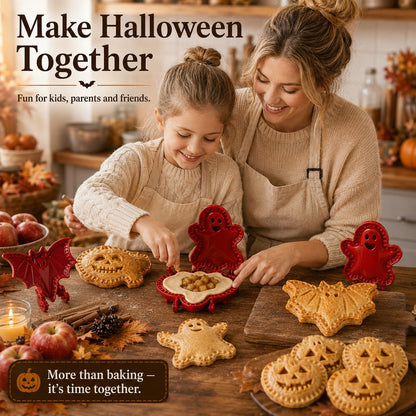 🎃 8-częściowy zestaw foremek do mini ciasteczek na Halloween