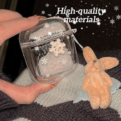 Quicksand Snowflake Headphone Cover