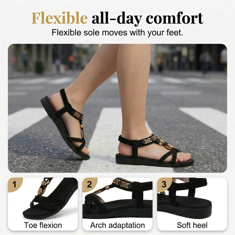 【EU 36-43】👡Sandały w stylu bohemy