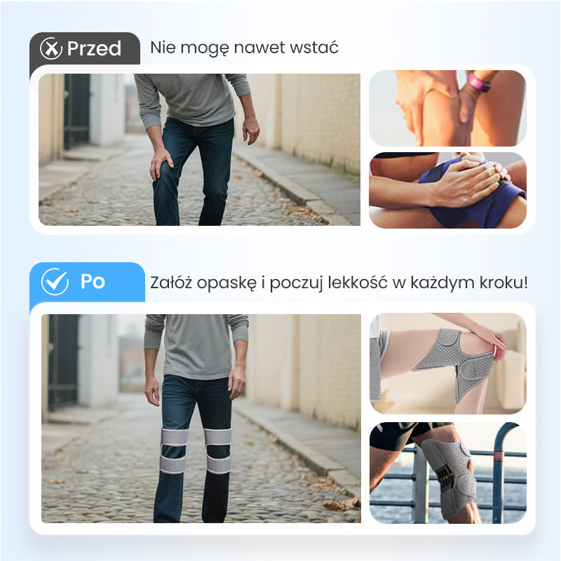 🦵Regulowane Ochraniacze Kolan – 💪✨Podwójna Ochrona i Maksymalny Komfort!