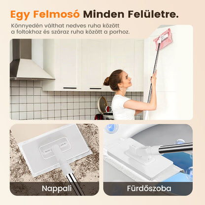 🧹Prostokątny mop płaski – 🧼Nadaj swojemu pokojowi nowe życie