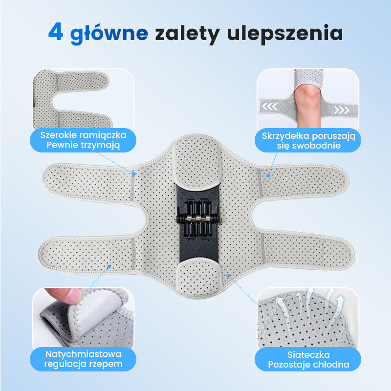 🦵Regulowane Ochraniacze Kolan – 💪✨Podwójna Ochrona i Maksymalny Komfort!