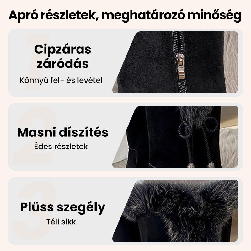 【EU 35-41】👢Damskie ciepłe i antypoślizgowe kozaki