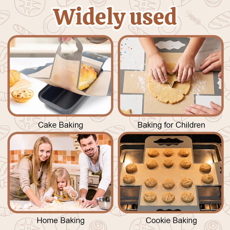 【🔥3+1 gratis】🍞Silikonowy papier do pieczenia w kształcie krzyża, wielokrotnego użytku