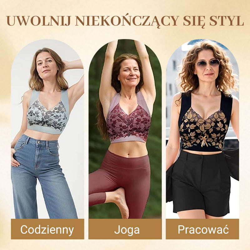【✨1+1 gratis】💖Bezszwowy biustonosz kształtujący dla kobiet