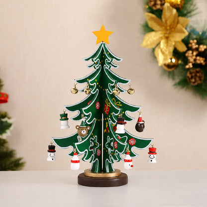 🎄 Drewniana ozdoba choinkowa do samodzielnego wykonania