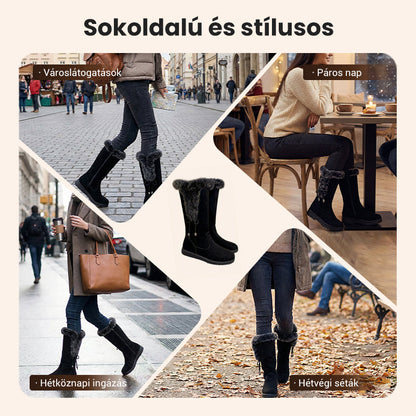 【EU 35-41】👢Damskie ciepłe i antypoślizgowe kozaki