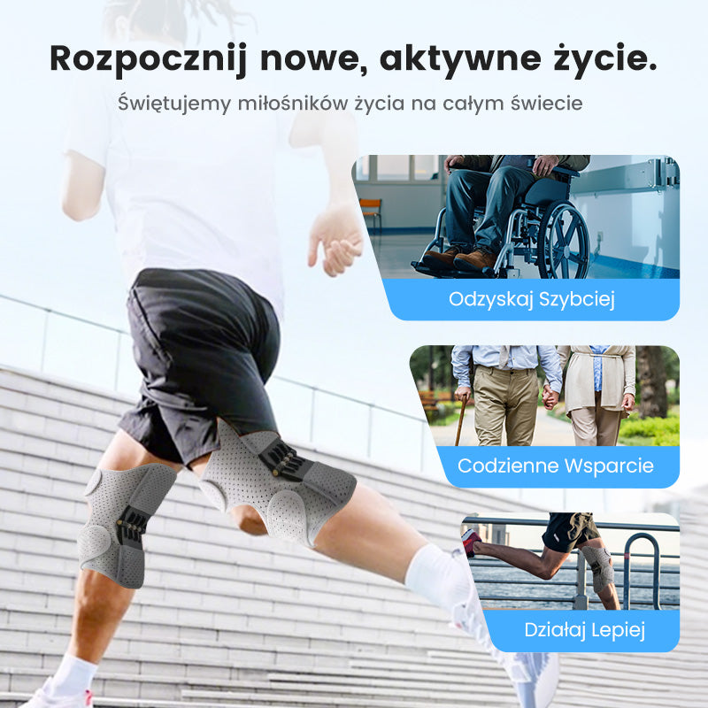 🦵Regulowane Ochraniacze Kolan – 💪✨Podwójna Ochrona i Maksymalny Komfort!