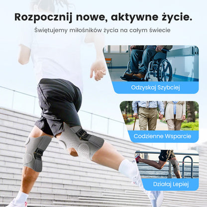 🦵Regulowane Ochraniacze Kolan – 💪✨Podwójna Ochrona i Maksymalny Komfort!
