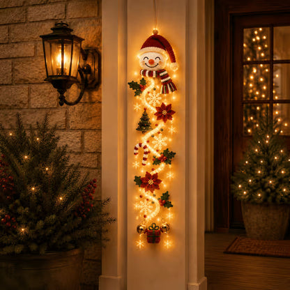 🎄Świecąca świąteczna zawieszka na drzwi – ✨Świąteczna dekoracja wnętrz