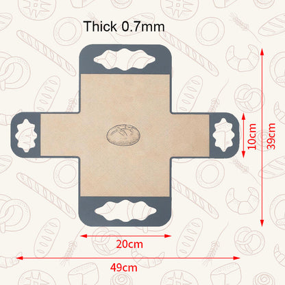 【🔥3+1 gratis】🍞Silikonowy papier do pieczenia w kształcie krzyża, wielokrotnego użytku