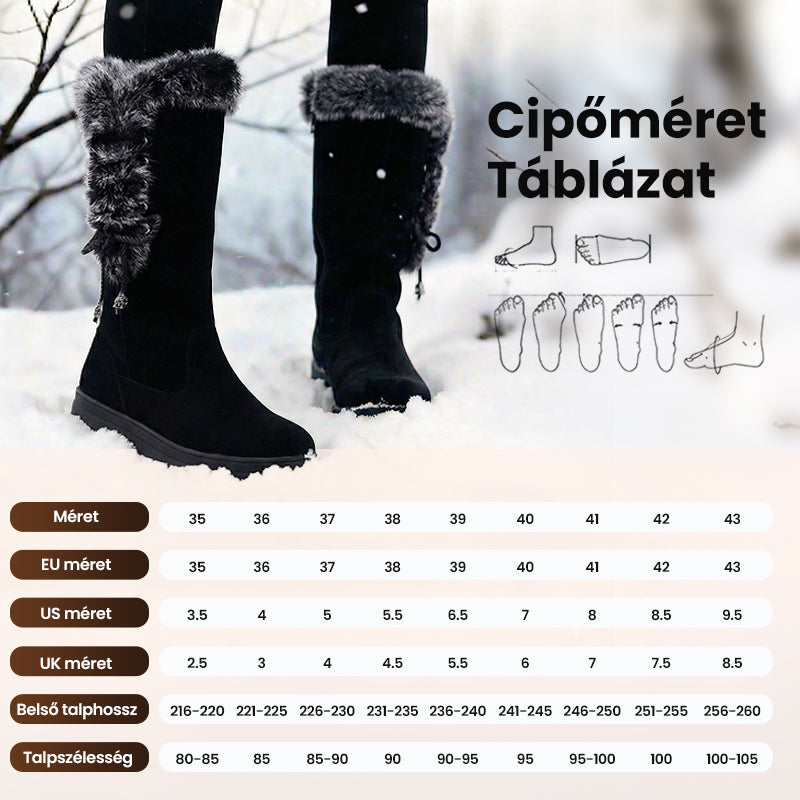 【EU 35-41】👢Damskie ciepłe i antypoślizgowe kozaki