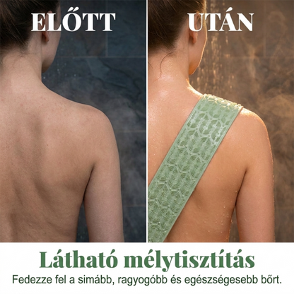 🛁Wygodna silikonowa szczotka do mycia pleców – 💦Łatwiejsze mycie się bez konieczności schylania się