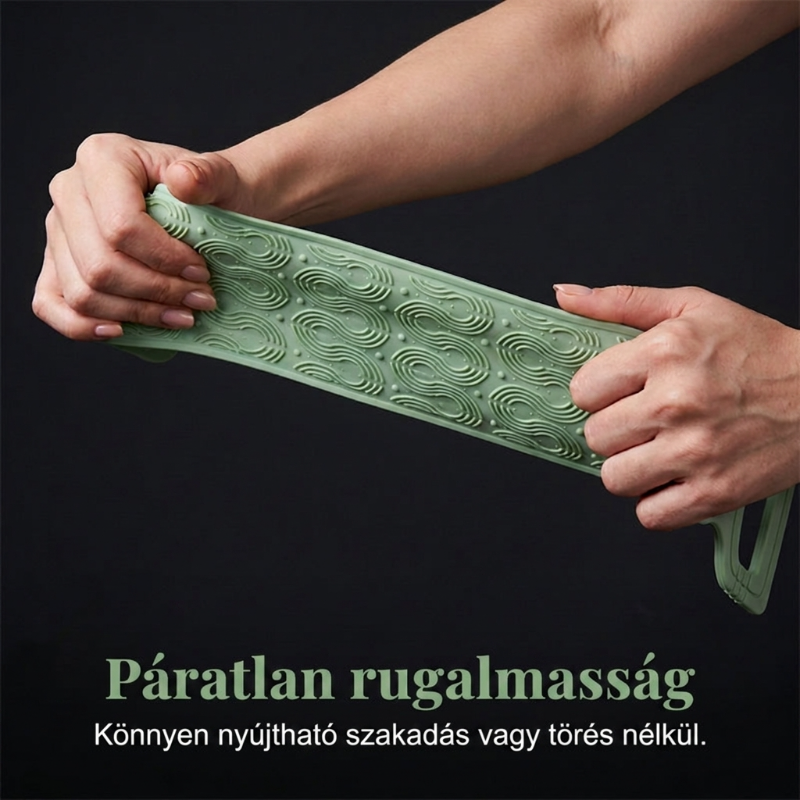 🛁Wygodna silikonowa szczotka do mycia pleców – 💦Łatwiejsze mycie się bez konieczności schylania się