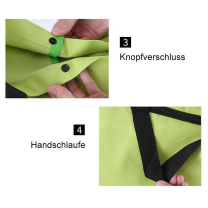 🛍️✨Skládací nákupní taška – sklopná kolečka, nosnost 20 kg
