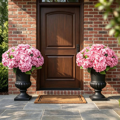 🌼Artificial hydrangeas for outdoors – 💐UV-resistant, waterproof, and wind-resistant