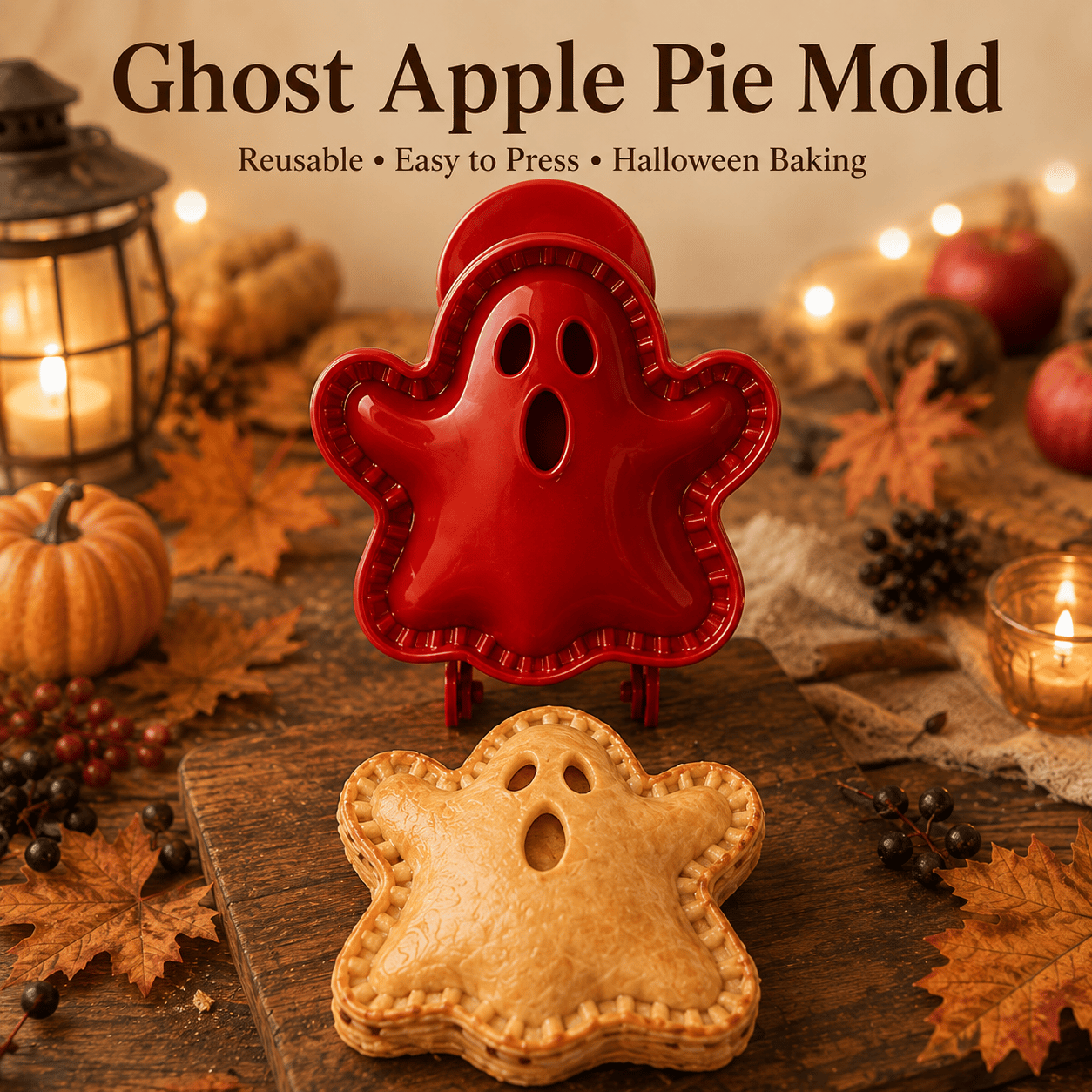 🎃 8-częściowy zestaw foremek do mini ciasteczek na Halloween