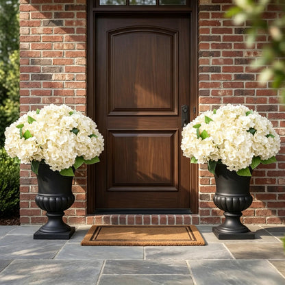 🌼Artificial hydrangeas for outdoors – 💐UV-resistant, waterproof, and wind-resistant