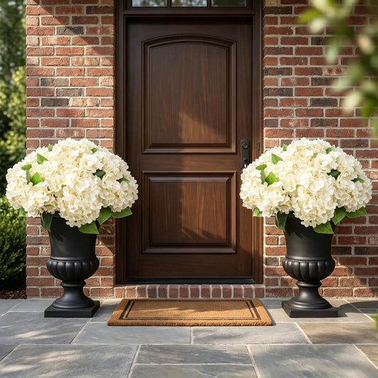🌼Artificial hydrangeas for outdoors – 💐UV-resistant, waterproof, and wind-resistant