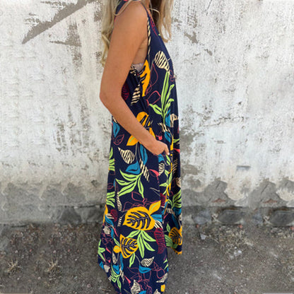 【S-3XL】🌺Luźna sukienka w nadruk