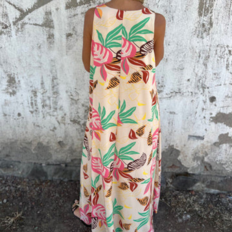 【S-3XL】🌺Luźna sukienka w nadruk