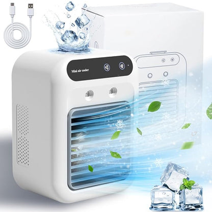 ❄️Mini przenośny klimatyzator z funkcją chłodzenia i nawilżania