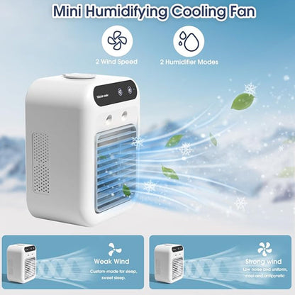 ❄️Mini przenośny klimatyzator z funkcją chłodzenia i nawilżania