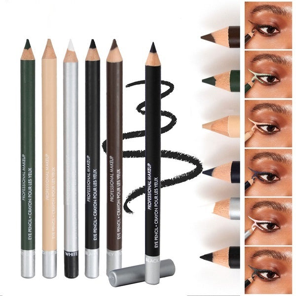 【🔥1+1 gratis】💄Wodoodporna, trwała kredka do oczu z twardego drewna