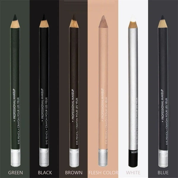 【🔥1+1 gratis】💄Wodoodporna, trwała kredka do oczu z twardego drewna