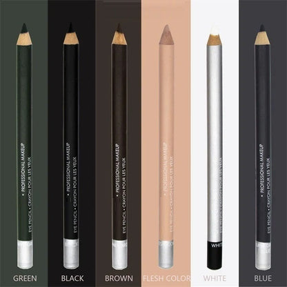 【🔥1+1 gratis】💄Wodoodporna, trwała kredka do oczu z twardego drewna