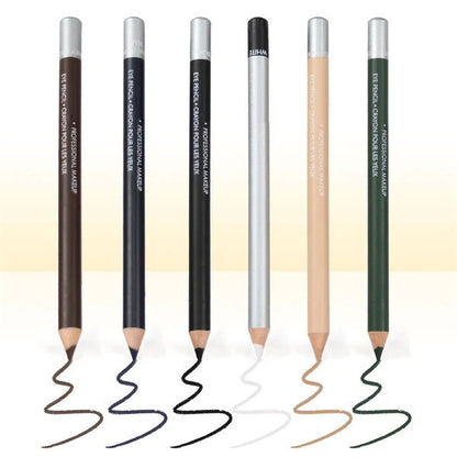 【🔥1+1 gratis】💄Wodoodporna, trwała kredka do oczu z twardego drewna