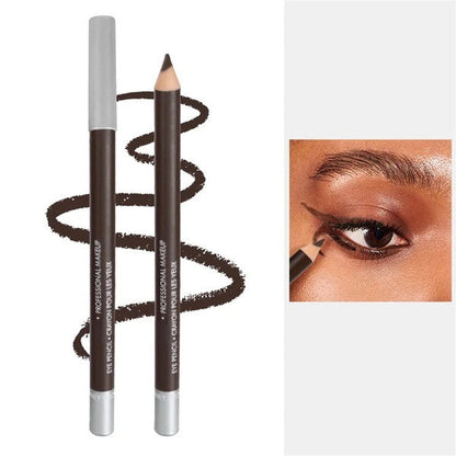 【🔥1+1 gratis】💄Wodoodporna, trwała kredka do oczu z twardego drewna