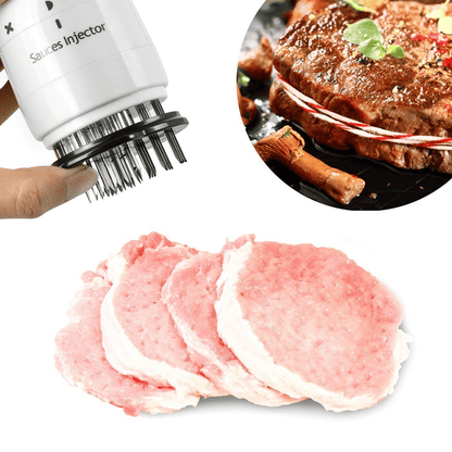 【🔥3+1 gratis】🥩2 w 1 – urządzenie do rozbijania mięsa i strzykawka do sosów