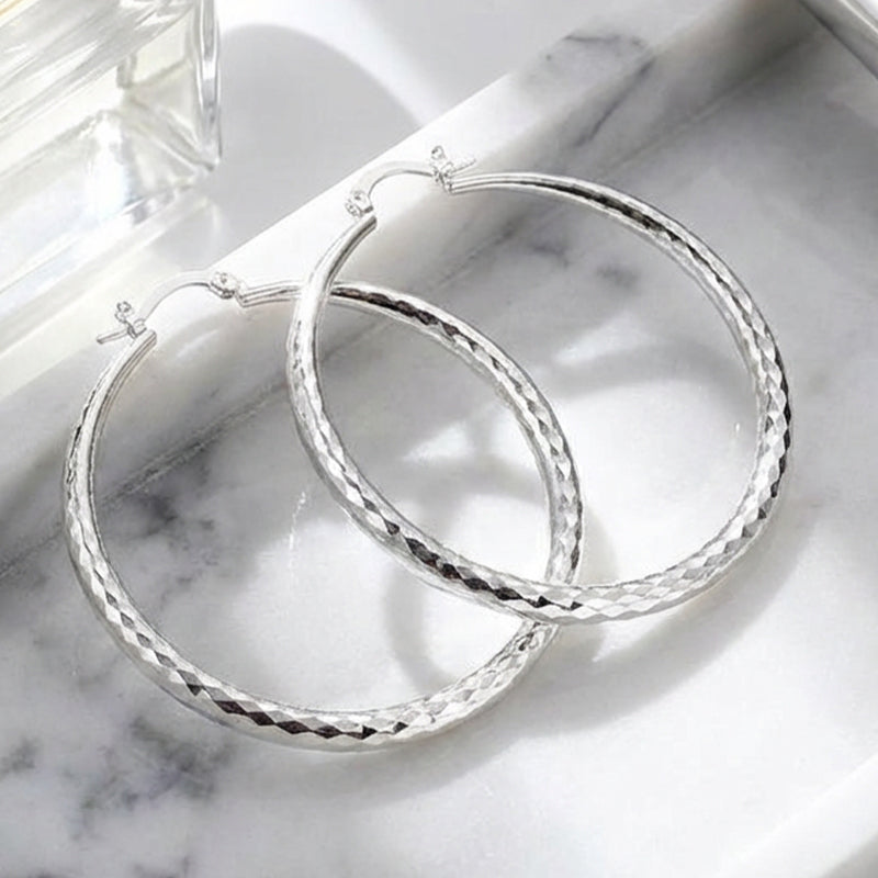【🔥 1+1 gratis】💎Diamentowane kolczyki z pierścieniem