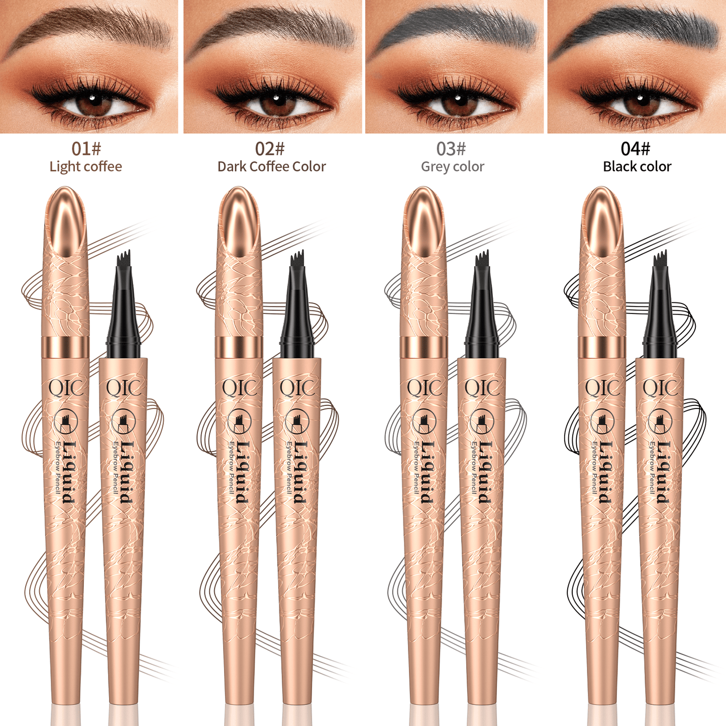【🔥1+1 gratis】🎀Kredka do brwi 3D Mikrosmichel