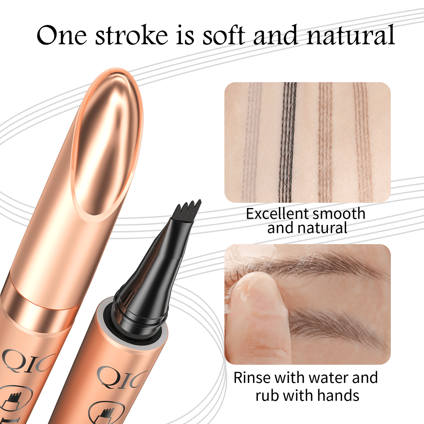 【🔥1+1 gratis】🎀Kredka do brwi 3D Mikrosmichel