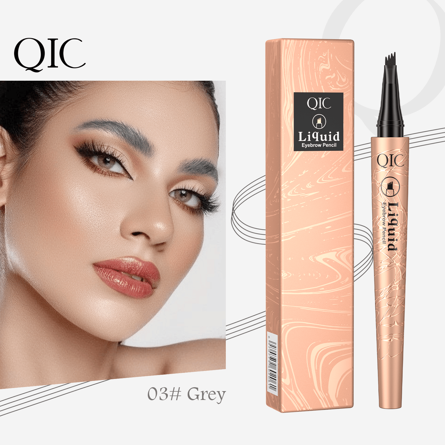 【🔥1+1 gratis】🎀Kredka do brwi 3D Mikrosmichel