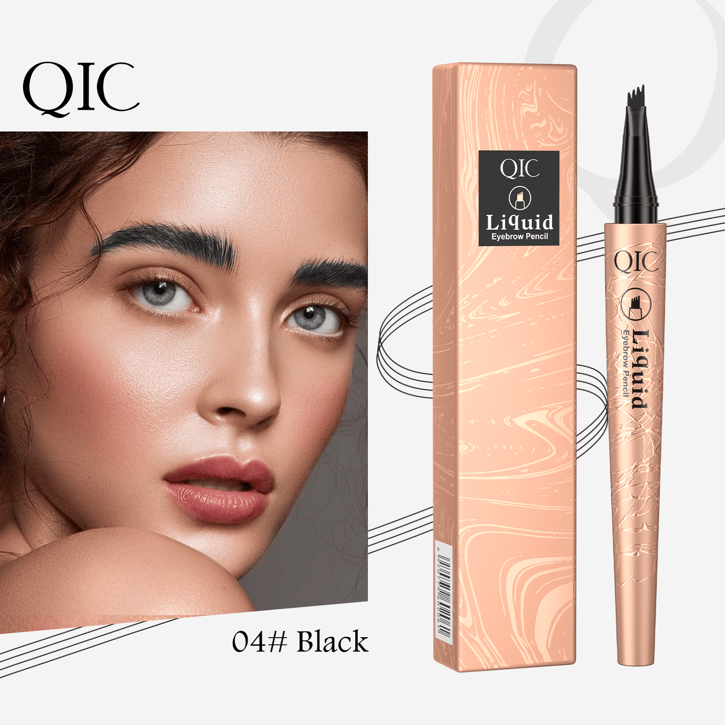【🔥1+1 gratis】🎀Kredka do brwi 3D Mikrosmichel