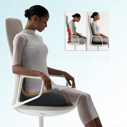 🚀💺 Ergonomiczna poduszka do siedzenia z podparciem lędźwiowym