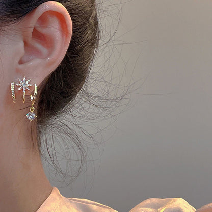 ✨💎Błyszczące kolczyki w kształcie pazurów dla kobiet
