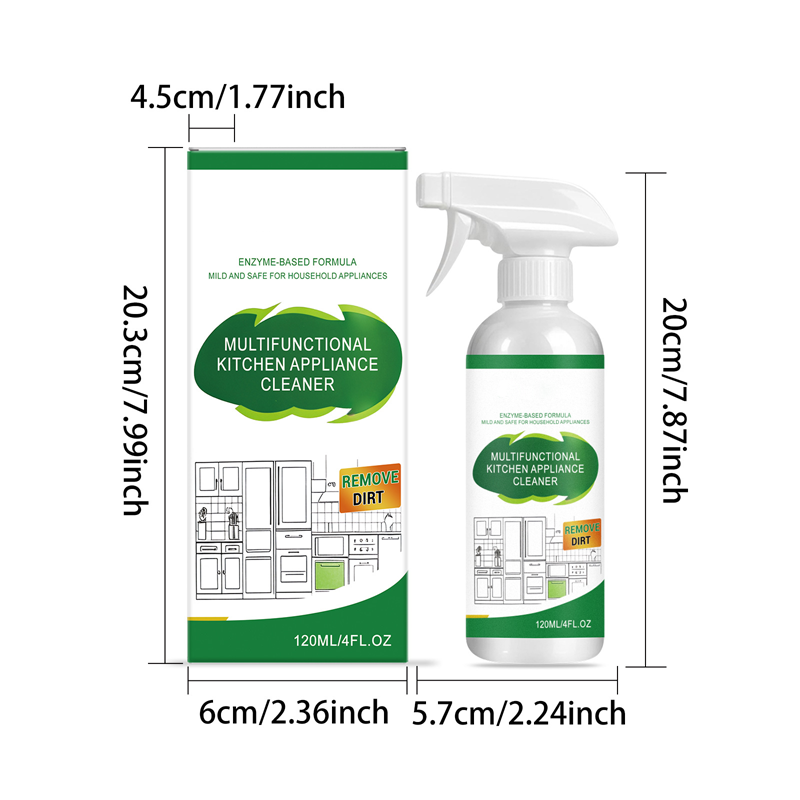 【🔥2+1 gratis】🧼Silnie odtłuszczający spray