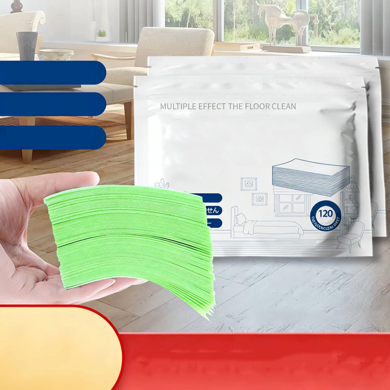 【🔥1+1 gratis】💦Chusteczki do czyszczenia podłóg rozpuszczalne w wodzie