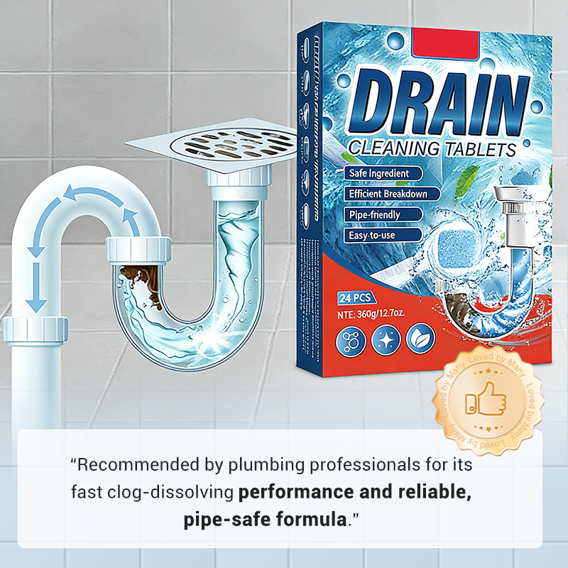 🚽💦Silnie działające tabletki do czyszczenia rur o szybkim działaniu